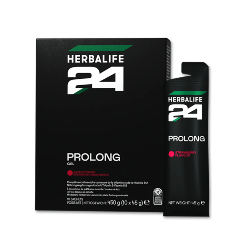 Herbalife H24 ® Prolong Gel Fragola 10 bustine da 45 g