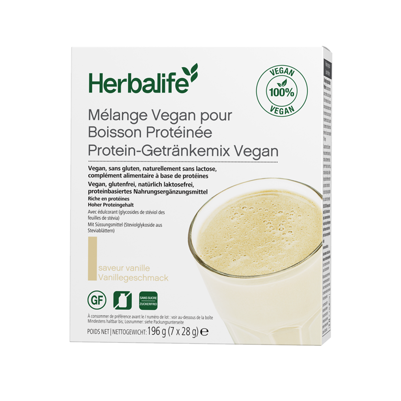 Herbalife Mix proteico da bere Vegan 7 porzioni