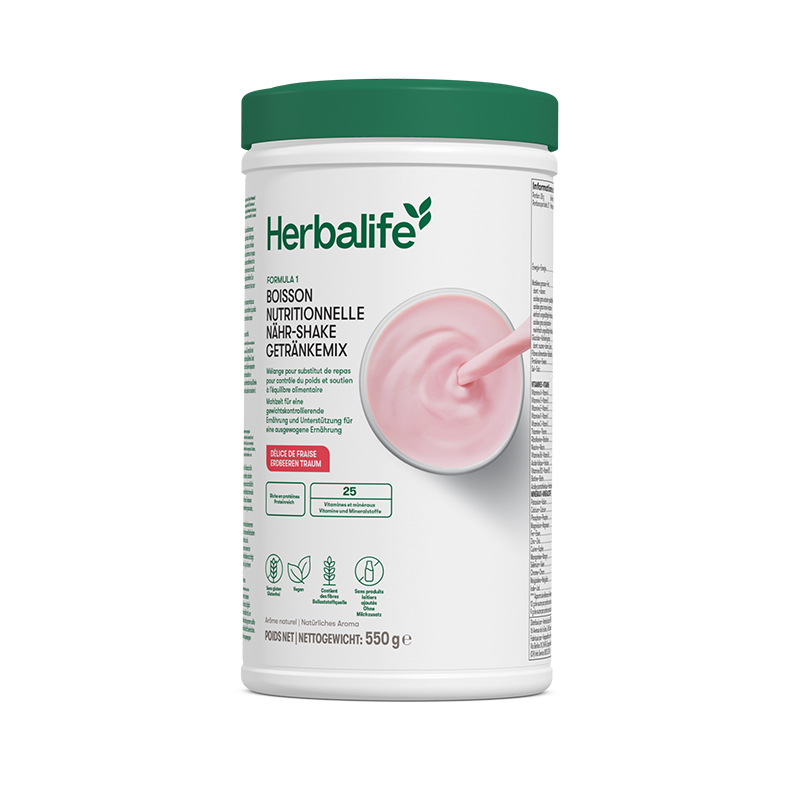 Herbalife Formula 1 Frullato Sogno di Fragola 550 g