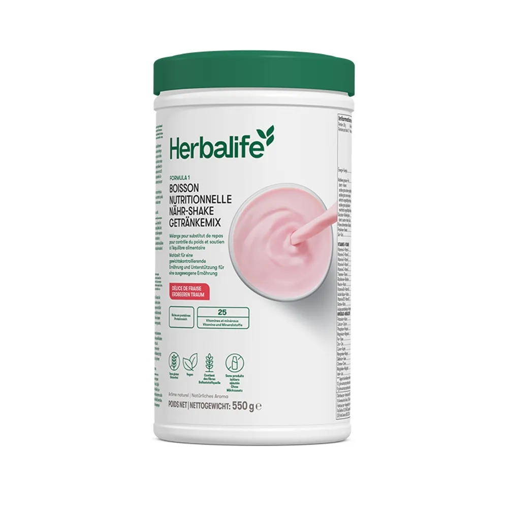 Herbalife Formula 1 Frullato Sogno di Fragola 550 g