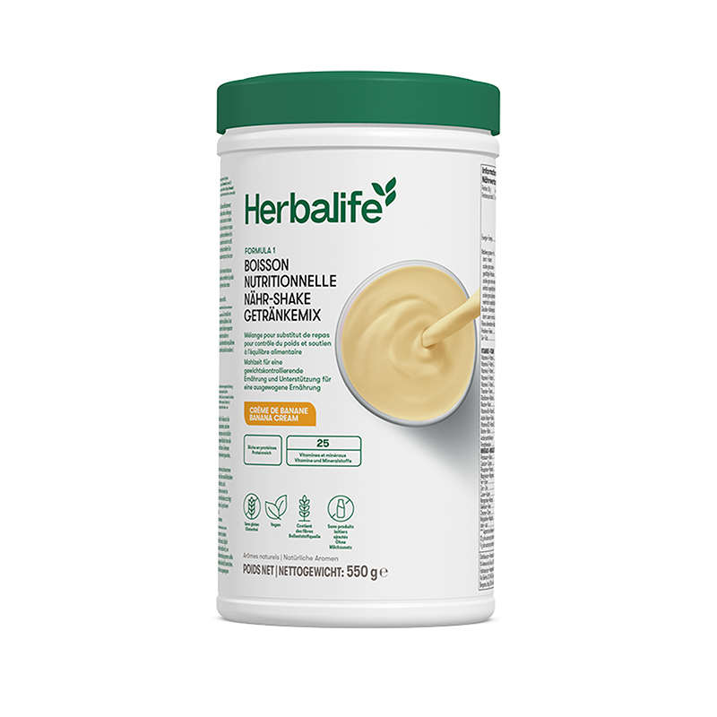Herbalife Formula 1 - Frullato Banana Cream 550 g