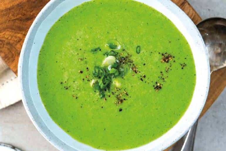 Zuppa di piselli veloce