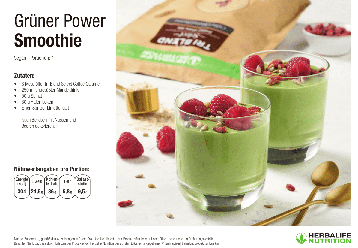 Smoothie verde energizzante