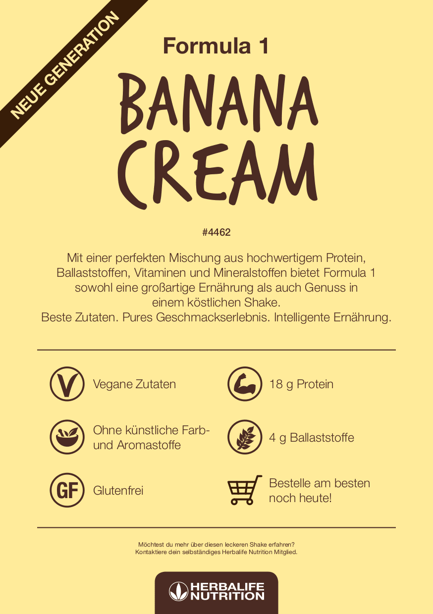 Overnight oats Banana Cream e mandorle