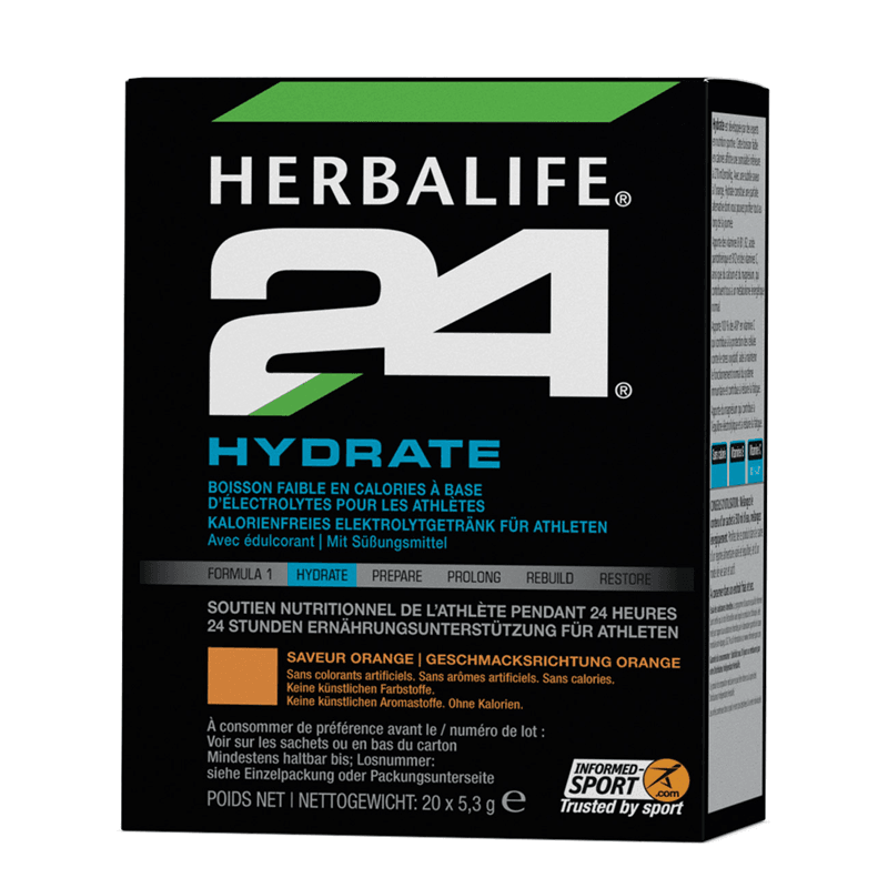 Herbalife H24 Hydrate Arancia 20 x 5,3 g