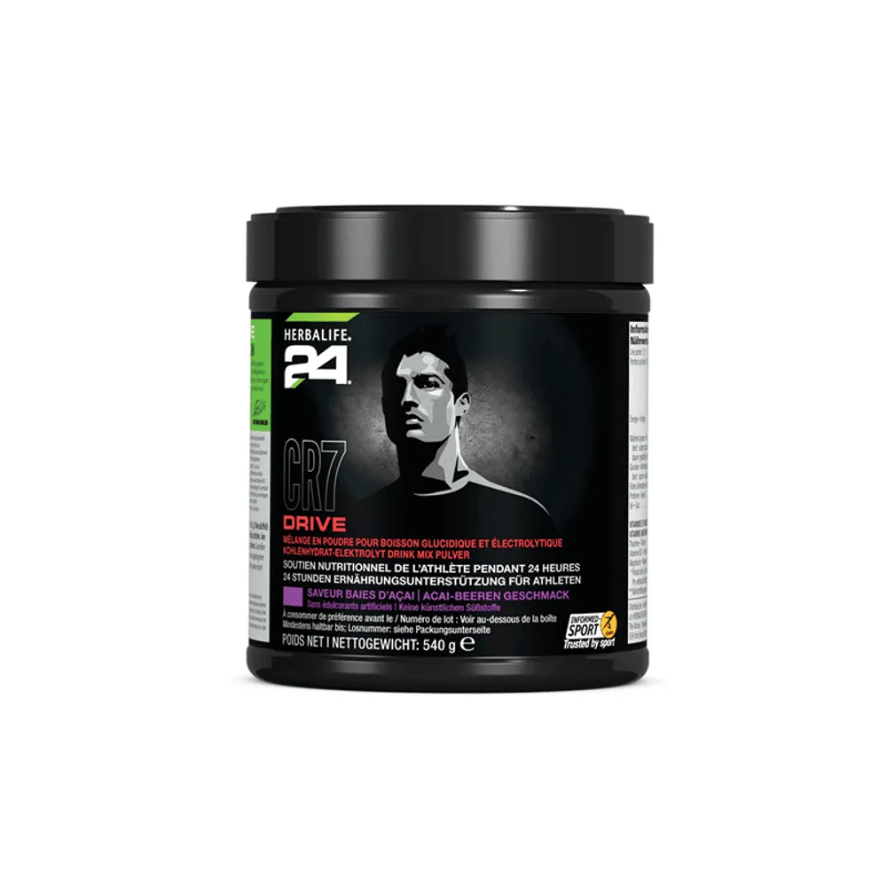 Herbalife CR7 Drive barattolo Bacche di Açaí 540 g