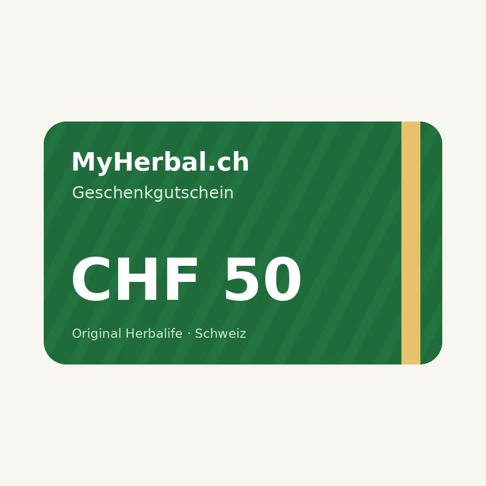 MyHerbal.ch Geschenkgutschein CHF 50