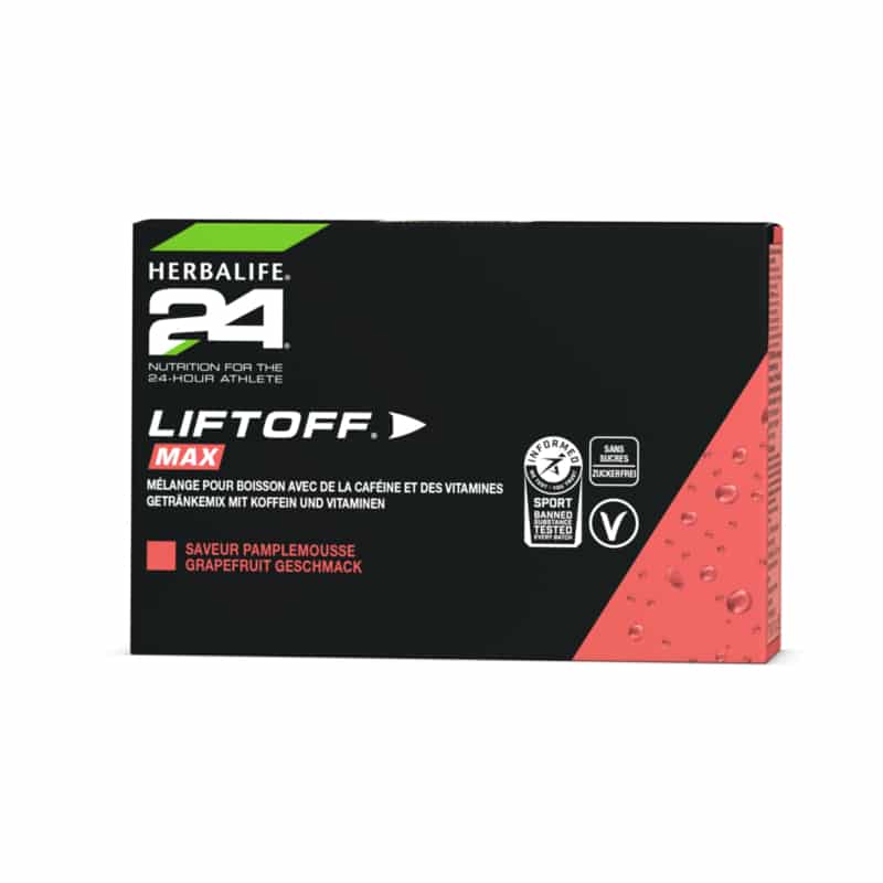 Herbalife LiftOff Max gusto Pompelmo 10 buste monoporzione