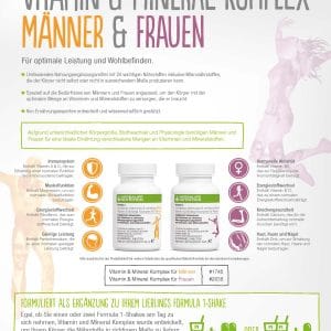 Herbalife Formula 2 Complesso di vitamine e minerali per uomo 84,3g - immagine 3
