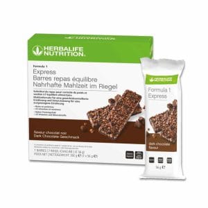 Herbalife Formula 1 Express Barretta al cioccolato fondente 7x56g