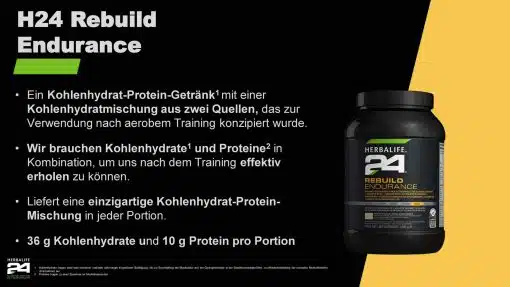 Herbalife H24 Rebuild Endurance Vanille 1000g – Bild 3