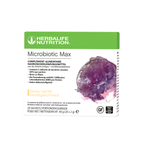 Herbalife Microbiotic Max -Nahrungsergänzungsmittel mit Vanillegeschmack