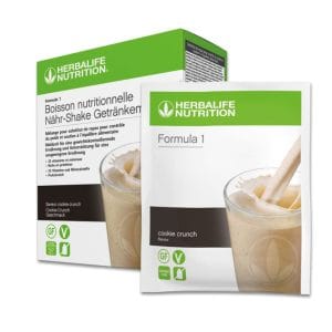 Herbalife Formula 1 - Shake Cookie Crunch Packung mit 7 Portionspackungen