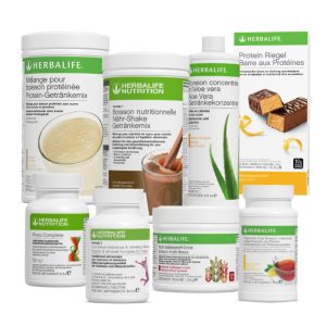 Herbalife Basisprogramm für Fortgeschrittene mit Power und Nährstoffen für aktive Gesundheit.