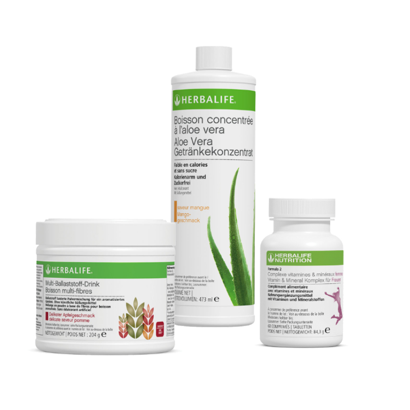 Herbalife Gute Darmpassage Pack für gesunde Verdauung und Wohlbefinden.