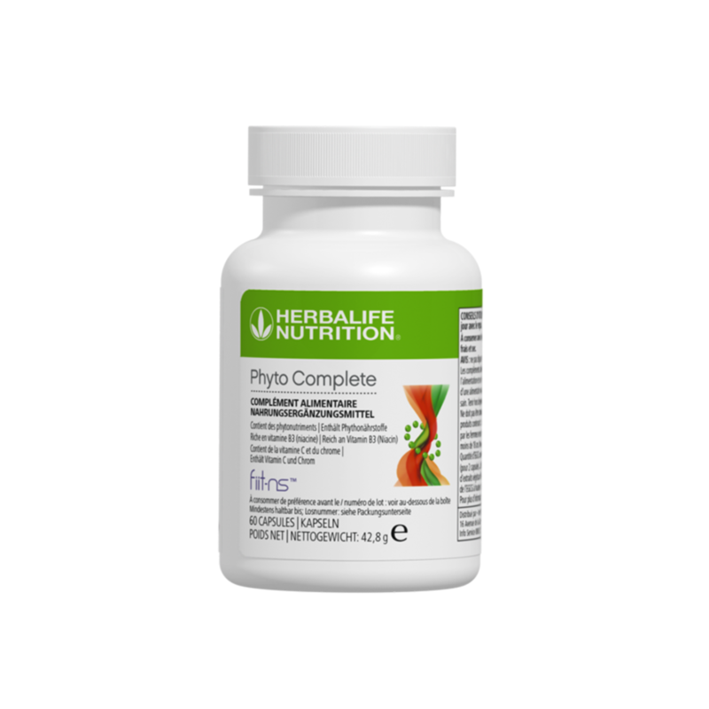 Herbalife Phyto Complete Nahrungsergänzung für Energie, Stoffwechsel und natürliche Pflanzenkraft.